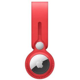 Apple Red Mk0v3zm/A Product Airtag Leather Loop