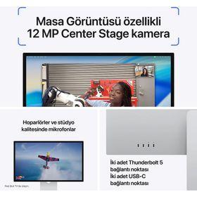 Apple Studio Display MFEX4TU/A 27 inç Standart Cam Monitör