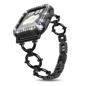 Apple Watch KRD-56 Halka Tasarım Metal Kordon