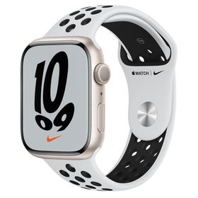 Apple Watch Nike Series 7 45 mm Yıldız Işığı Alüminyum Kasa Akıllı Saat