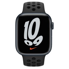 Apple Watch Nike Series 7 GPS + Cellular 45 mm Gece Yarısı Alüminyum Kasa Akıllı Saat
