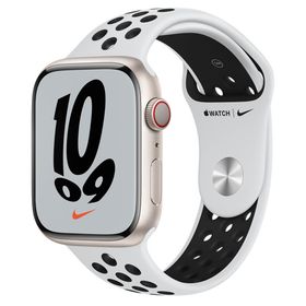 Apple Watch Nike Series 7 GPS + Cellular 45 mm Yıldız Işığı Alüminyum Kasa Akıllı Saat