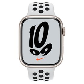 Apple Watch Nike Series 7 GPS + Cellular 45 mm Yıldız Işığı Alüminyum Kasa Akıllı Saat
