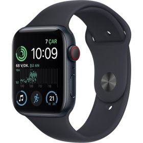 Apple Watch SE 2 44 mm Gece Yarısı Alüminyum Kasa Akıllı Saat