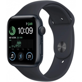 Apple Watch SE 2 44 mm Gece Yarısı Alüminyum Kasa Akıllı Saat