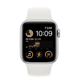 Apple Watch SE 2022 GPS + Cellular 40 mm Gümüş Alüminyum Kasa Akıllı Saat