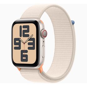 Apple Watch SE 2023 40 mm Gps + Cellular Yıldız Işığı Alüminyum Kasa Spor Loop Akıllı Saat