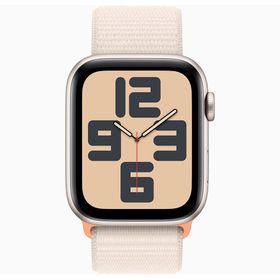 Apple Watch SE 2023 40 mm Yıldız Işığı Alüminyum Kasa Spor Loop Kordon Akıllı Saat