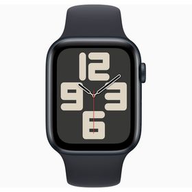 Apple Watch SE 2023 44 mm Gece Yarısı Alüminyum Kasa Spor Kordon Akıllı Saat