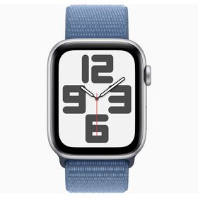 Apple Watch SE 2023 44 mm Gps + Cellular Gümüş Alüminyum Kasa Spor Loop Akıllı Saat