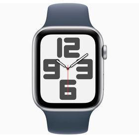 Apple Watch SE 2023 44 mm Gümüş Alüminyum Kasa Spor Kordon Akıllı Saat