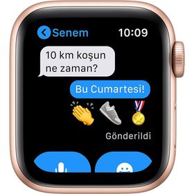 Apple Watch SE 40 mm Alüminyum Kasa Altın Pembe Akıllı Saat Yenilenmiş