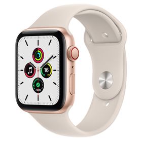 Apple Watch SE GPS + Cellular 44 mm Altın Alüminyum Kasa Akıllı Saat