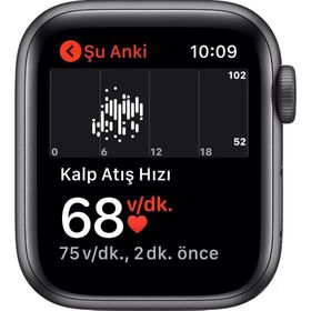 Apple Watch SE Nike 44 mm Alüminyum Kasa Akıllı Saat
