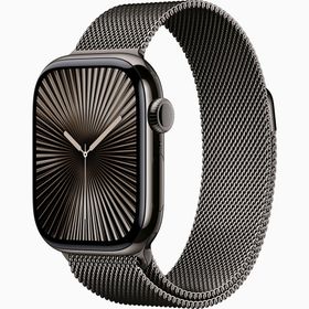 Apple Watch Series 10 GPS + Cellular 42 mm Titanyum Kasa Milano Loop Kordon Akıllı Saat