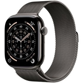 Apple Watch Series 11 GPS+Cellular 46 mm Titanyum Kasa Arduvaz Milano Loop Kordon Akıllı Saat