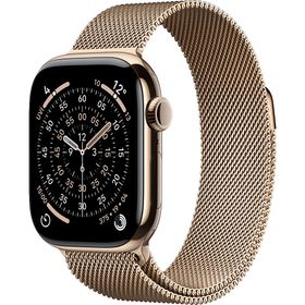 Apple Watch Series 11 GPS+Cellular 46 mm Titanyum Kasa Milano Loop Kordon Akıllı Saat
