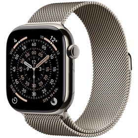 Apple Watch Series 11 GPS+Cellular 46 mm Titanyum Kasa Milano Loop Kordon Akıllı Saat