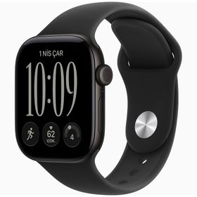 Apple Watch Series 12 GPS 42 mm Alüminyum Siyah Akıllı Saat