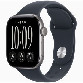 Apple Watch Series 12 GPS 42 mm Alüminyum Uzay Grisi Akıllı Saat