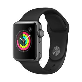 Apple Watch Series 3 42 mm Uzay Grisi Alüminyum Kasa Siyah Kordon Akıllı Saat
