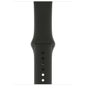 Apple Watch Series 4 44 mm Uzay Grisi Alüminyum Kasa ve Siyah Spor Kordon Akıllı Saat