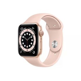 Apple Watch Series 6 44 mm Altın Alüminyum Kasa Spor Kordon Akıllı Saat Teşhir- Outlet
