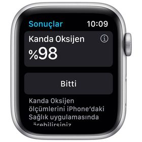 Apple Watch Series 6 44 mm Gümüş Alüminyum Kasa Akıllı Saat