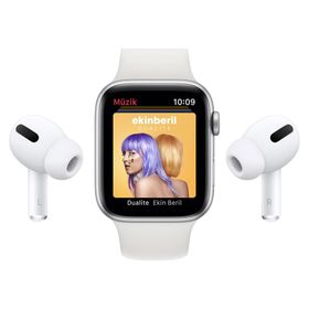 Apple Watch Series 6 44 mm Gümüş Alüminyum Kasa Akıllı Saat