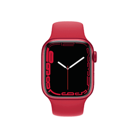 Apple Watch Series 7 45 mm Kırmızı Alüminyum Kasa Akıllı Saat - Outlet