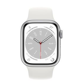 Apple Watch Series 8 41 mm Gümüş Alüminyum Kasa Akıllı Saat