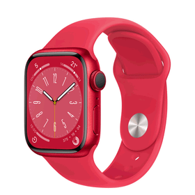 Apple Watch Series 8 41 mm Kırmızı Alüminyum Kasa Akıllı Saat