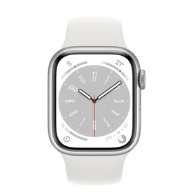 Apple Watch Series 8 45 mm Gümüş Alüminyum Kasa Akıllı Saat