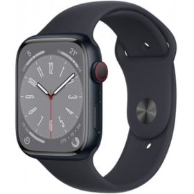 Apple Watch Series 8 GPS + Cellular 41 mm Gece Yarısı Alüminyum Kasa Akıllı Saat Teşhir- Outlet