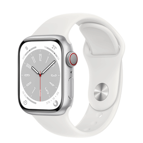 Apple Watch Series 8 GPS + Cellular 41 mm Gümüş Alüminyum Kasa Akıllı Saat