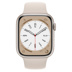 Apple Watch Series 8 GPS + Cellular 45 mm Yıldız Işığı Alüminyum Kasa Akıllı Saat