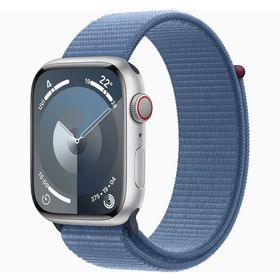 Apple Watch Series 9 41 mm Gps + Cellular Gümüş Alüminyum Kasa Spor Loop Akıllı Saat