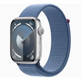 Apple Watch Series 9 41 mm Gümüş Alüminyum Kasa Spor Loop Akıllı Saat