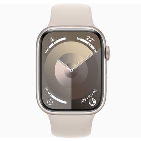 Apple Watch Series 9 41 mm Yıldız Işığı Alüminyum Kasa Spor Kordon Akıllı Saat