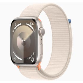 Apple Watch Series 9 41 mm Yıldız Işığı Alüminyum Kasa Spor Loop Akıllı Saat