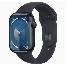 Apple Watch Series 9 45 mm Gece Yarısı Alüminyum Kasa Spor Kordon Akıllı Saat