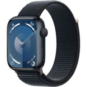 Apple Watch Series 9 45 mm Gece Yarısı Alüminyum Kasa Spor Loop Akıllı Saat