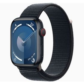 Apple Watch Series 9 45 mm Gps + Cellular Gece Yarısı Alüminyum Kasa Spor Loop Akıllı Saat