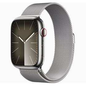 Apple Watch Series 9 45 mm Gps + Cellular Paslanmaz Çelik Kasa Milano Loop Kordon Akıllı Saat