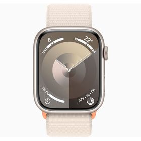 Apple Watch Series 9 45 mm Gps + Cellular Yıldız Işığı Alüminyum Kasa Spor Loop Akıllı Saat
