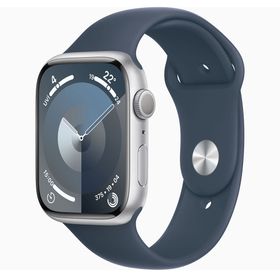 Apple Watch Series 9 45 mm Gümüş Alüminyum Kasa Spor Kordon Akıllı Saat