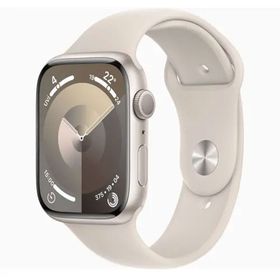 Apple Watch Series 9 45 mm Yıldız Işığı Alüminyum Kasa Spor Kordon Akıllı Saat Teşhir- Outlet