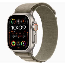 Apple Watch Ultra 2 49 mm Gps + Cellular Alpine Loop Klasik Zeytin Yeşili Titanyum Kasa Akıllı Saat