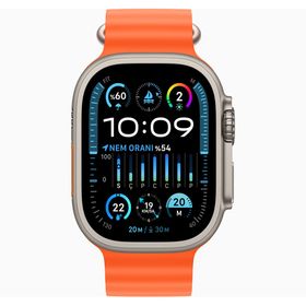 Apple Watch Ultra 2 49 mm Gps + Cellular Ocean Kordon Titanyum Kasa Akıllı Saat