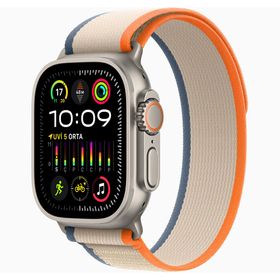 Apple Watch Ultra 2 49 mm Gps + Cellular Trail Loop Turuncu/Bej Titanyum Kasa Akıllı Saat